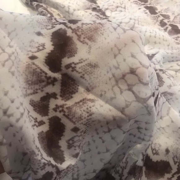 Snakeskin Midi Dress - Picture 2 of 13